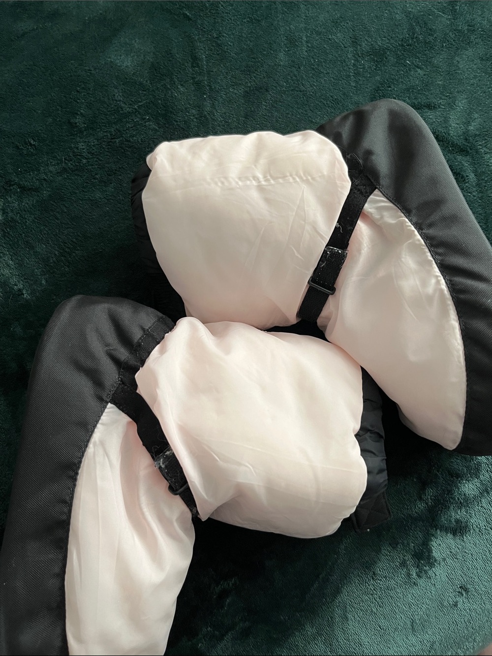 Bloch Pink and Black warm up dance boots - Picture 5 of 7